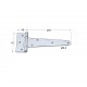 T-TYPE HINGE 200 / GALVANIZED T-TYPE HINGES
